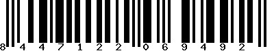 EAN-13 : 8447122069492