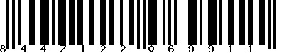 EAN-13 : 8447122069911