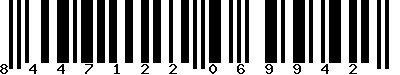 EAN-13 : 8447122069942