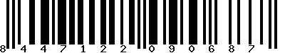 EAN-13 : 8447122090687