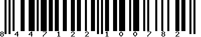 EAN-13 : 8447122100782