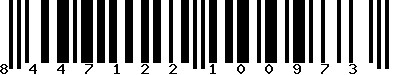 EAN-13 : 8447122100973