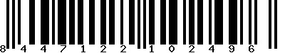EAN-13 : 8447122102496