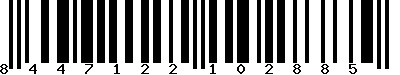 EAN-13 : 8447122102885