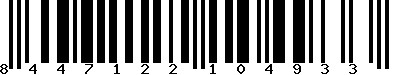 EAN-13 : 8447122104933
