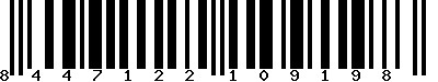 EAN-13 : 8447122109198