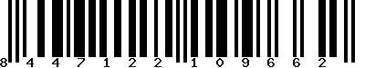 EAN-13 : 8447122109662