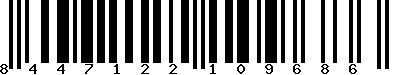 EAN-13 : 8447122109686