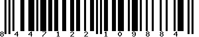 EAN-13 : 8447122109884