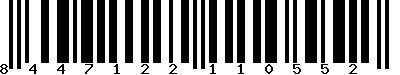 EAN-13 : 8447122110552