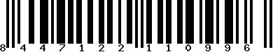 EAN-13 : 8447122110996