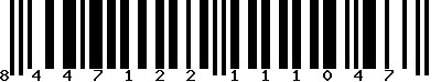 EAN-13 : 8447122111047