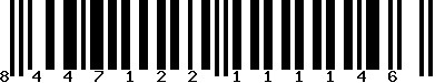 EAN-13 : 8447122111146