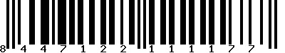 EAN-13 : 8447122111177