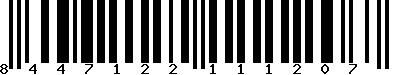 EAN-13 : 8447122111207