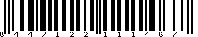EAN-13 : 8447122111467