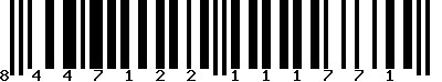 EAN-13 : 8447122111771