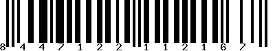 EAN-13 : 8447122112167