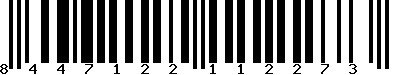 EAN-13 : 8447122112273