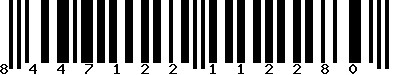 EAN-13 : 8447122112280