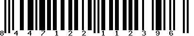 EAN-13 : 8447122112396