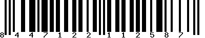 EAN-13 : 8447122112587