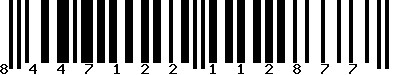EAN-13 : 8447122112877