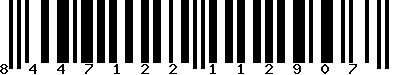 EAN-13 : 8447122112907