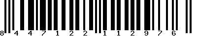 EAN-13 : 8447122112976