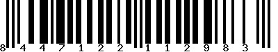 EAN-13 : 8447122112983