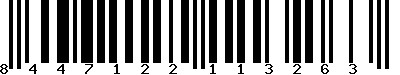 EAN-13 : 8447122113263