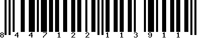 EAN-13 : 8447122113911