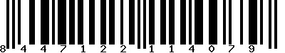 EAN-13 : 8447122114079