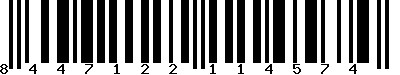 EAN-13 : 8447122114574