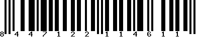 EAN-13 : 8447122114611